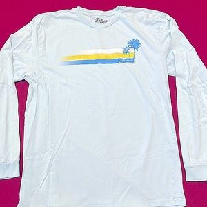 GUC Tokes California light blue Long Sleeve soft comfortable Tee Shirt